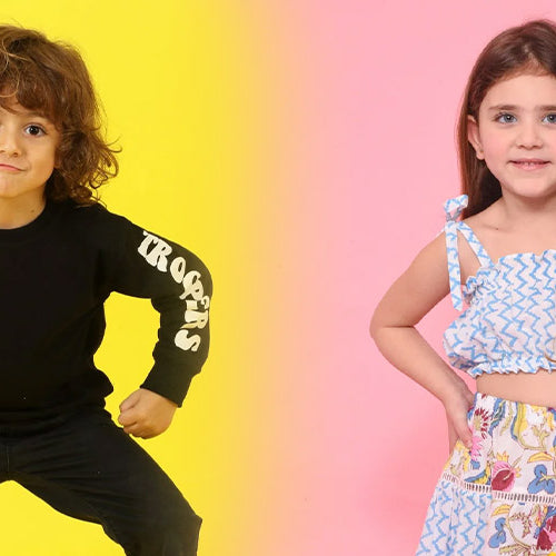 Little Fashionistas: Unleashing the Charm of Kids' Wear