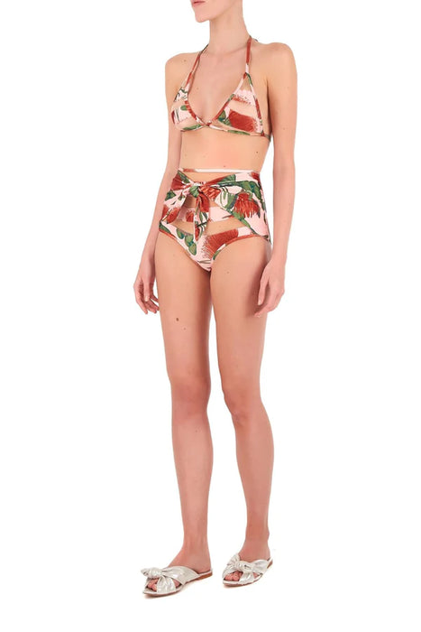 Fiore Hot Pants Bikini with Knot and Tulle