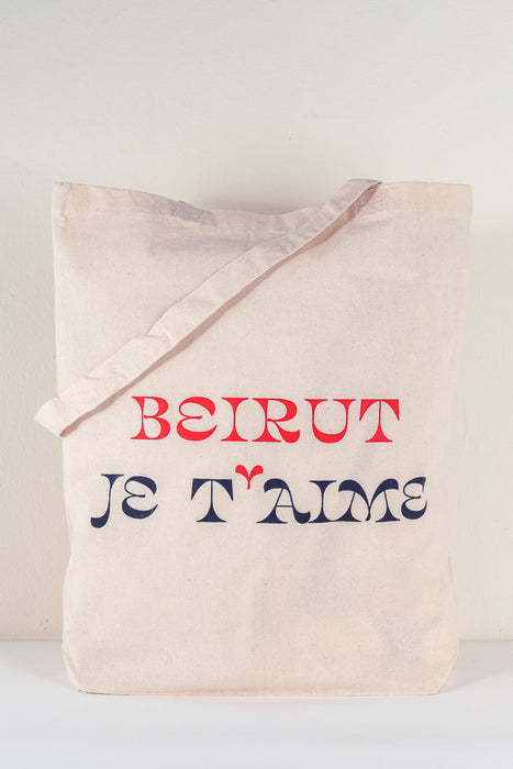 Beirut Je T’aime Tote Bag