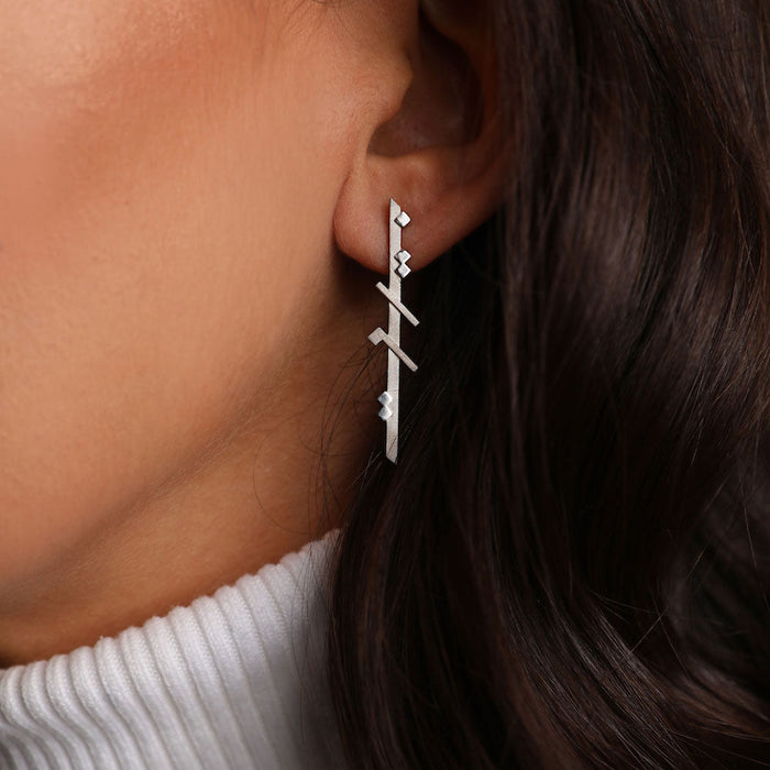 Beirut Silver Earrings