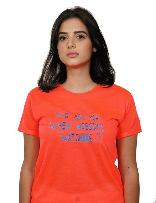 Seamless Orange T-Shirts
