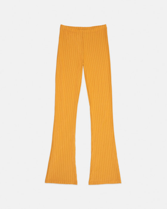 The Mustard Flare Pants