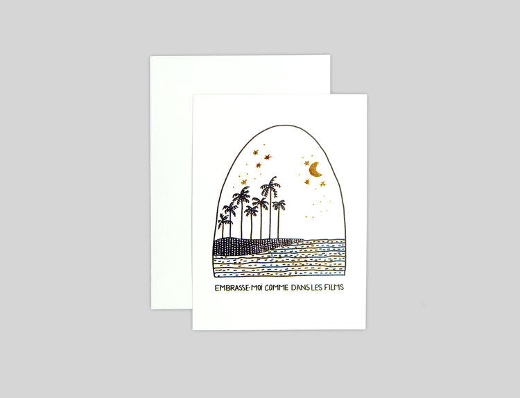 Embrasse-Moi Greeting Card
